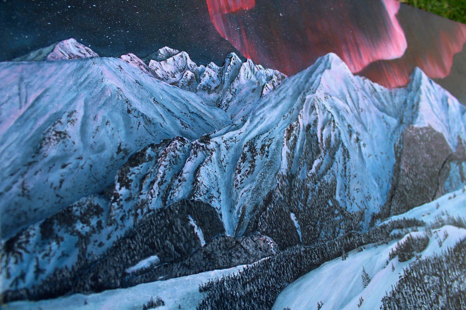 Belianska purpurová noc – detail