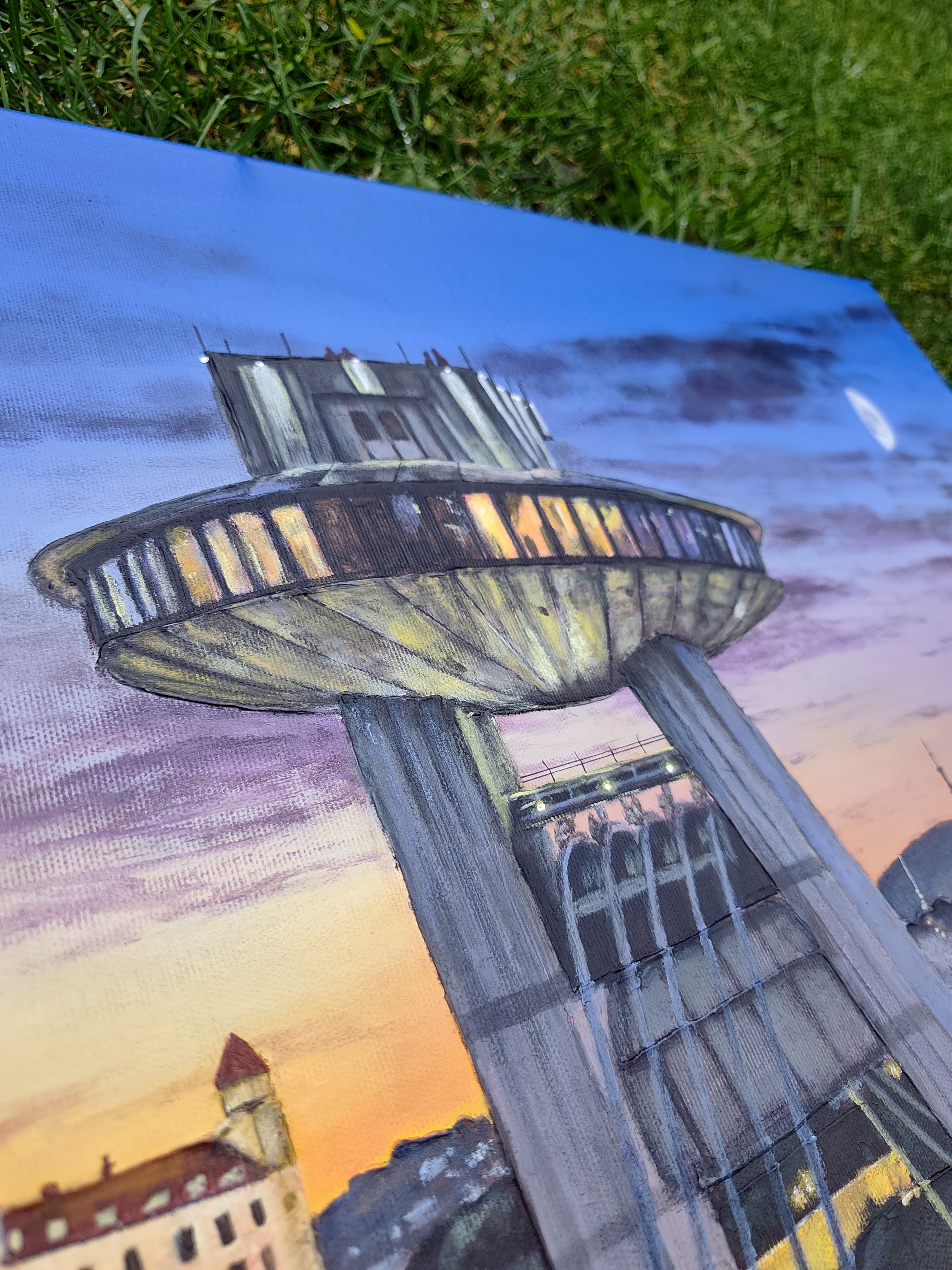 Mesto pod Ufom (Bratislava) – detail
